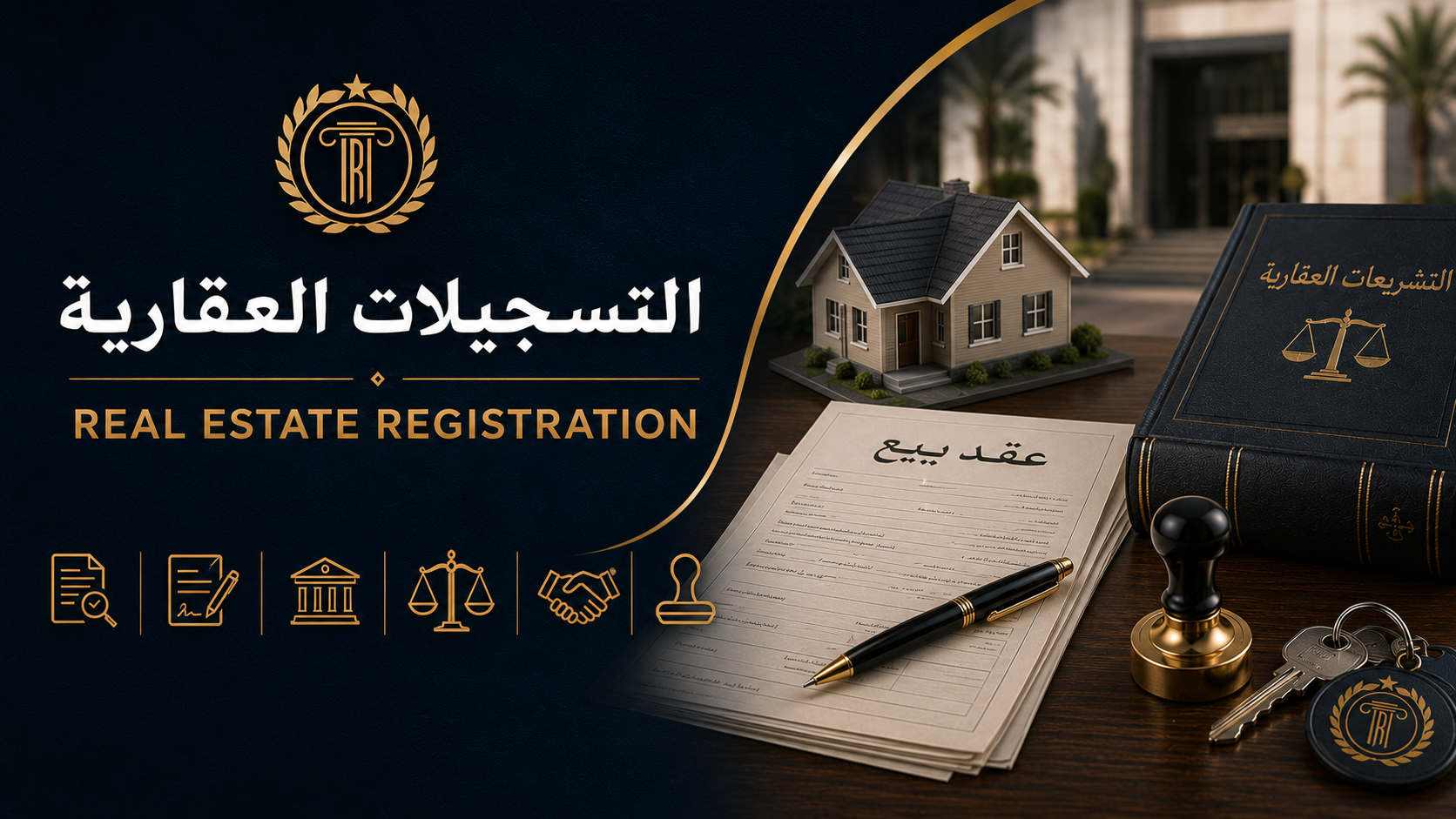  الخدمات العقارية والتسجيلات 