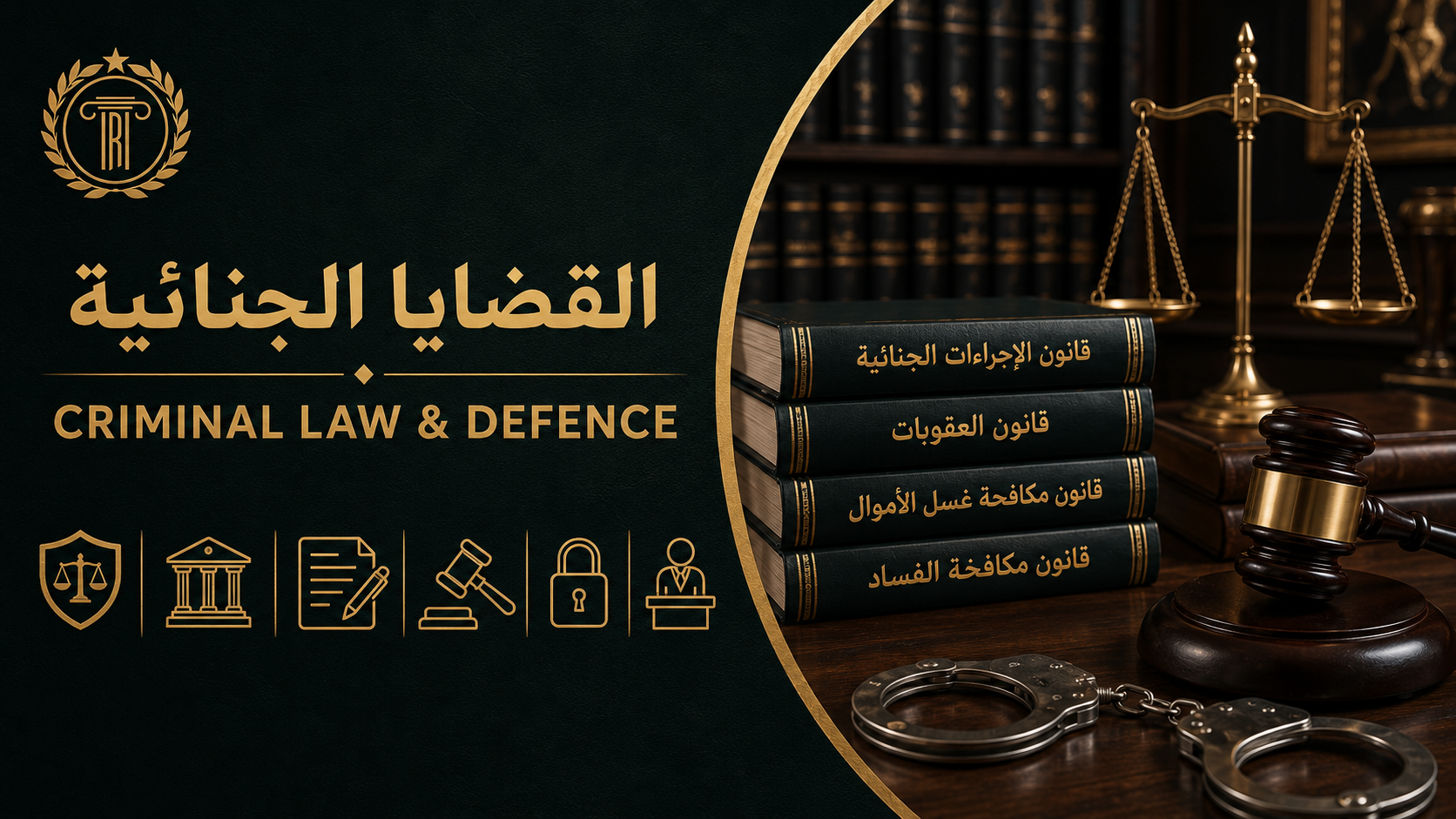  القضايا الجنائية والدفاع الجنائي 